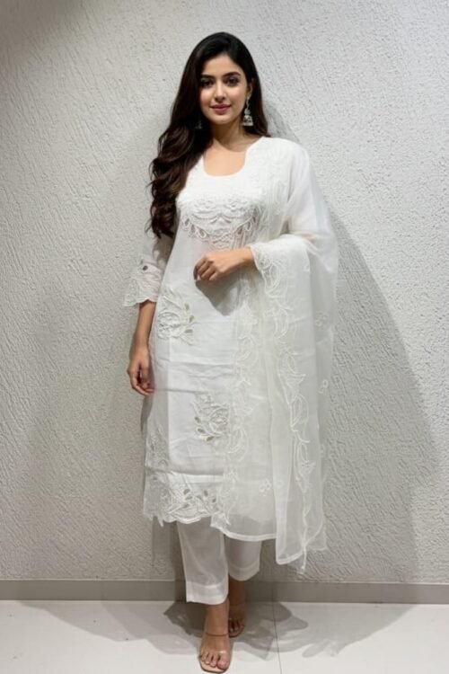 Pakistani Cutowork Suit