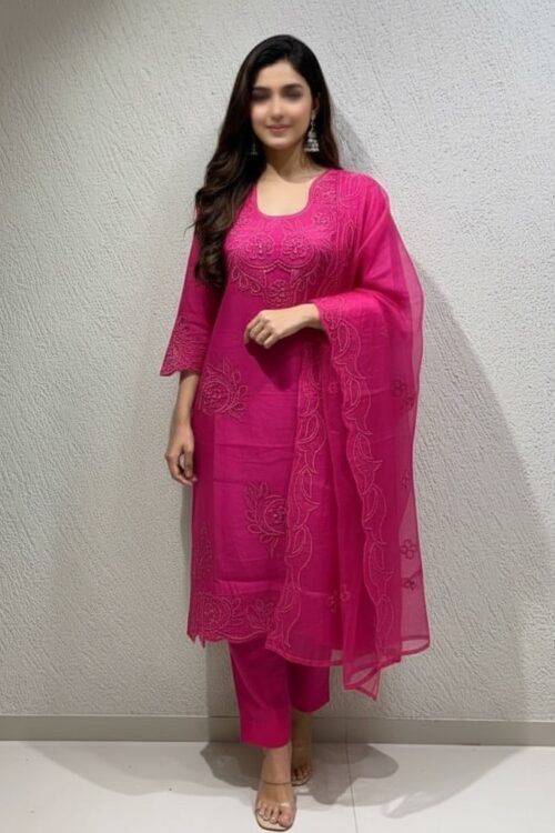 Pakistani Cutwork Suit